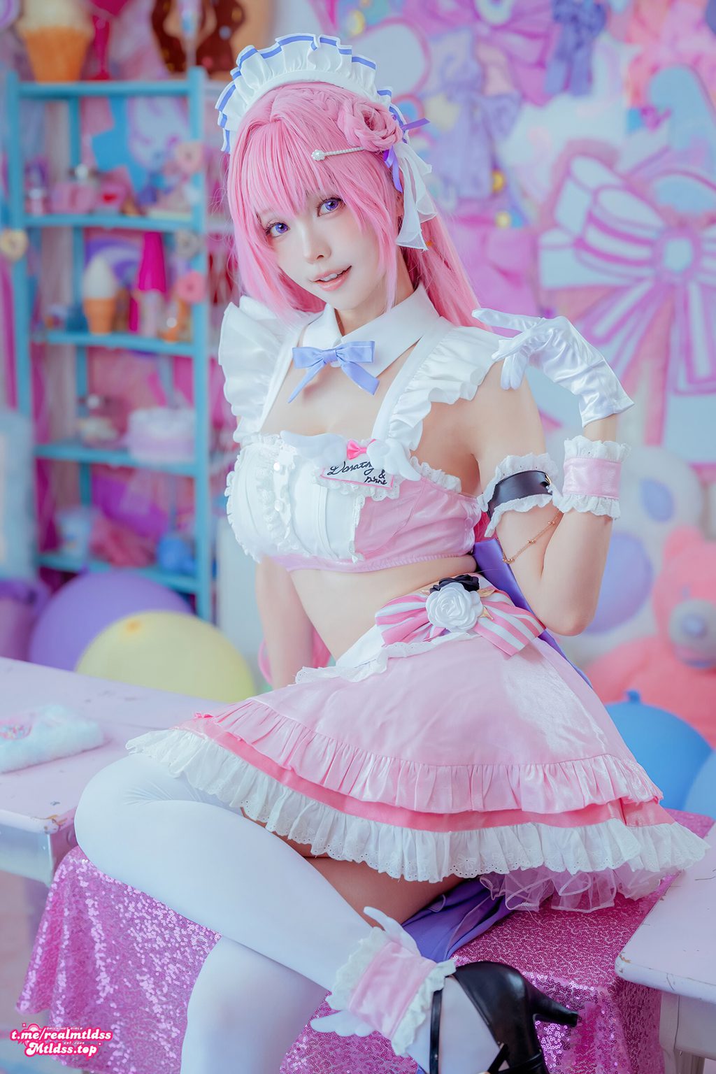 台湾Coser@ ElyEE子 Maid Dorothy [33P117MB] 网红写真-第3张