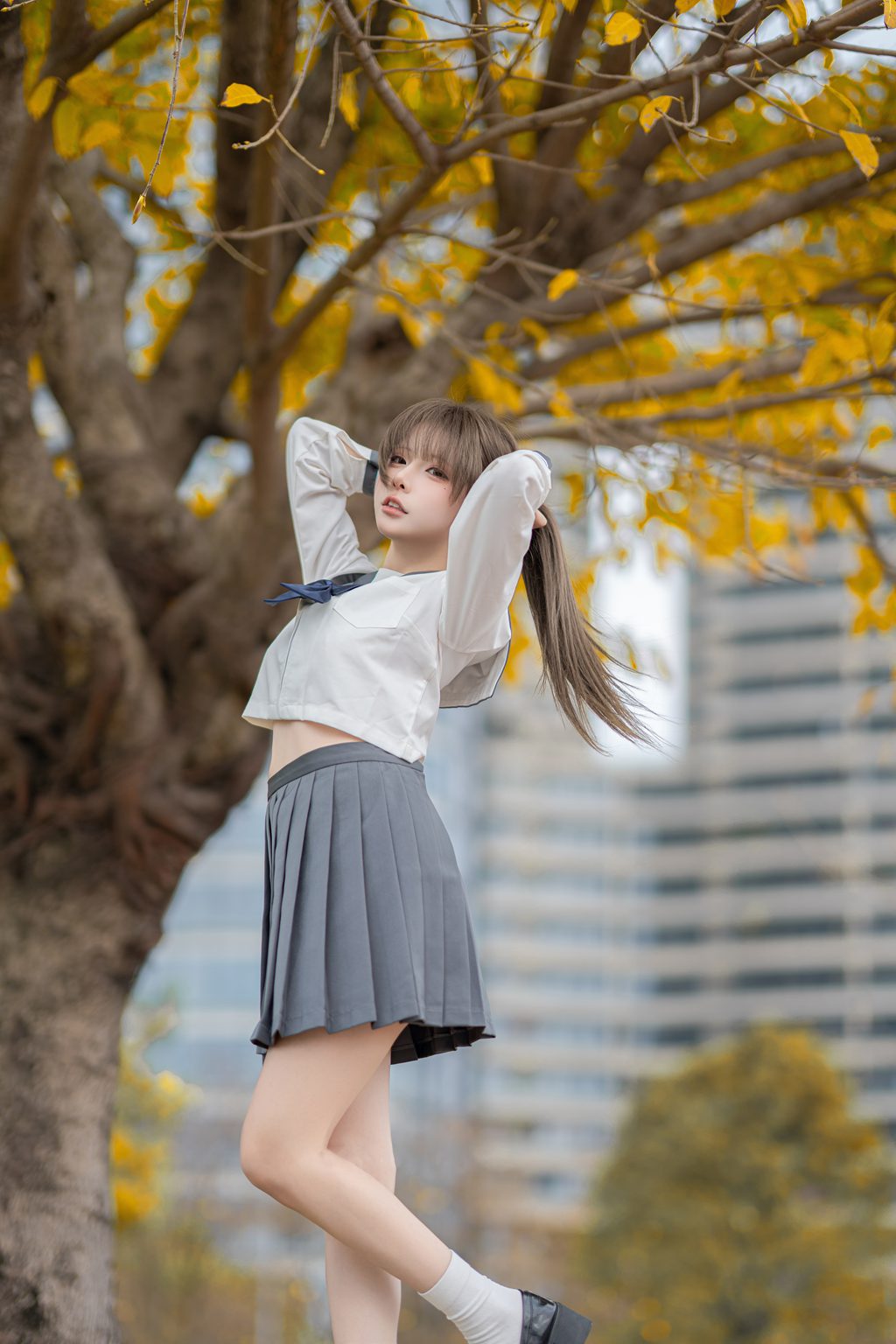 动漫博主@纸悦Etsu_ko 真爱JK [35P/418MB] 网红写真-第4张