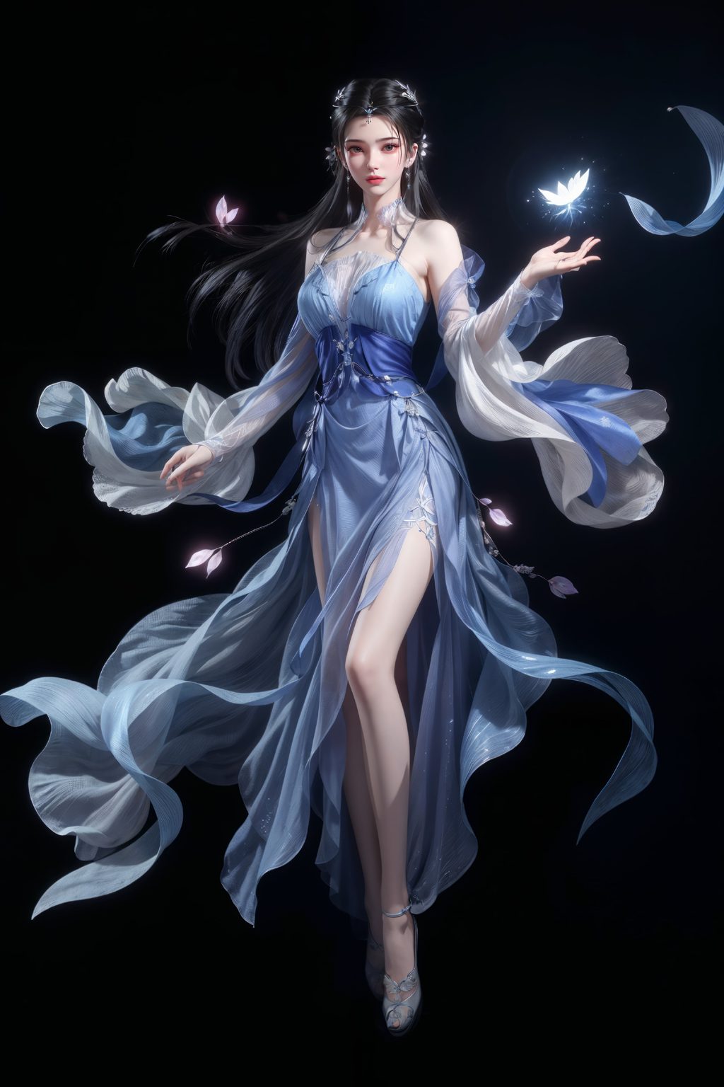 [AI绘画] 李慕婉 绝品黑丝 [64P/279MB] AI美女-第4张